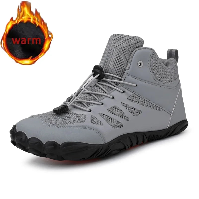 Barefoot Hiking Boots – Men’s Waterproof Outdoor Sneakers