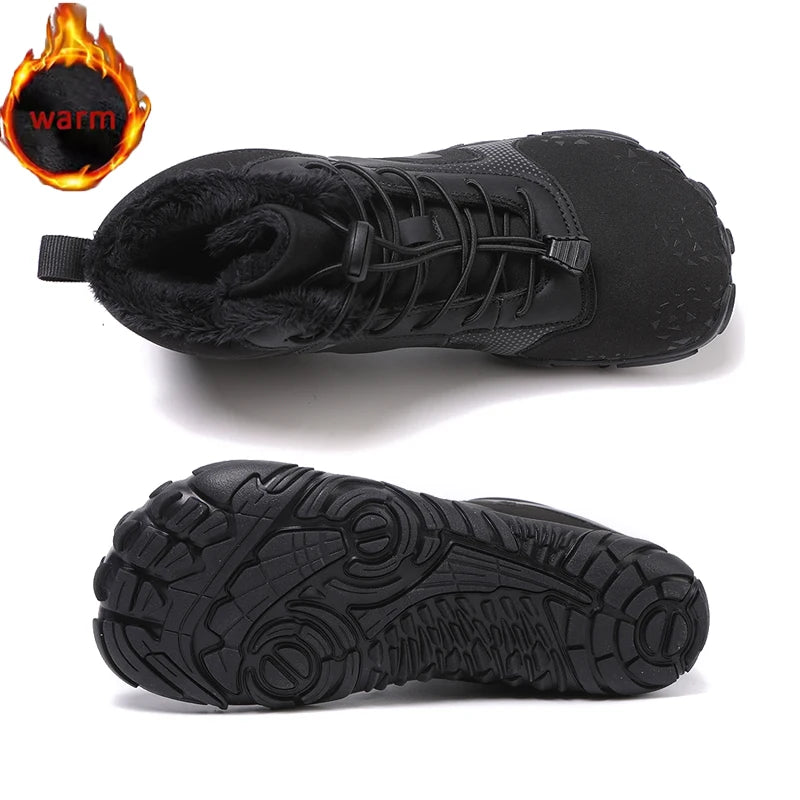 Barefoot Plush Winter Hiking Boots Unisex