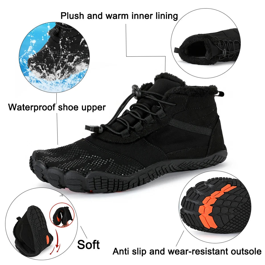 Barefoot Winter Snow Boots Men and Women