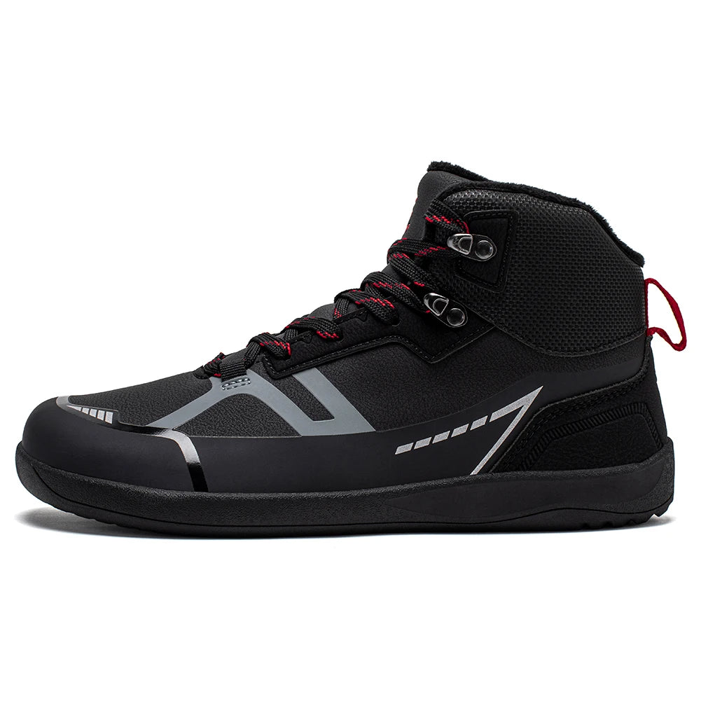 HOBIBEAR Unisex Barefoot Faux Fur Lined Ankle Boots