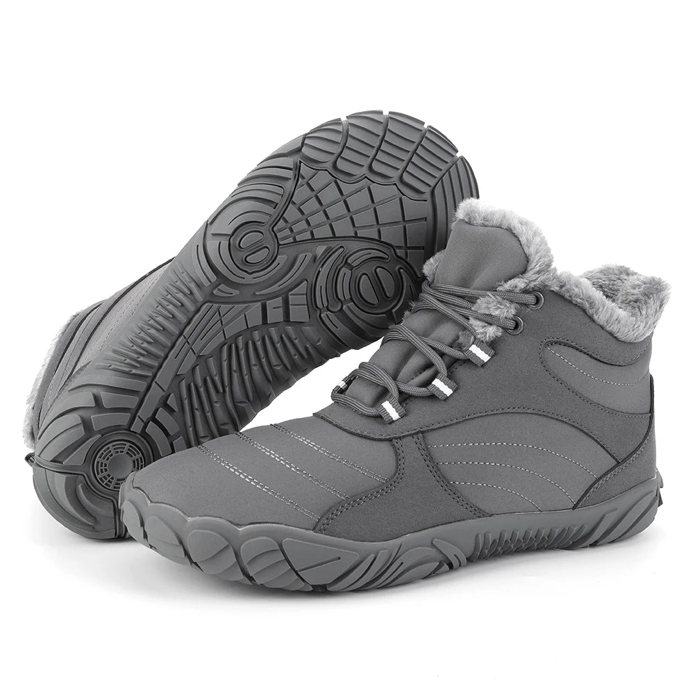 Winter Wide Toe Barefoot Boots Unisex