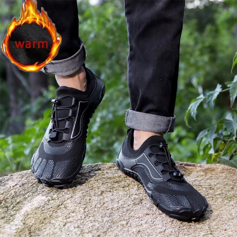 Barefoot Five Fingers Winter Sneakers Men Women