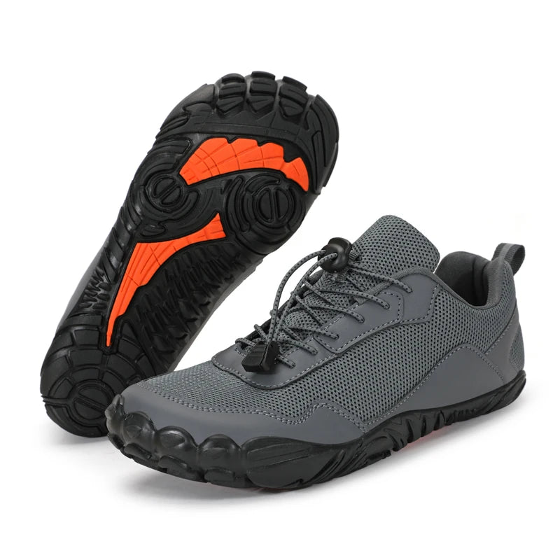 Men’s Winter Hiking Barefoot Boots Non-Slip Outdoor Sneakers