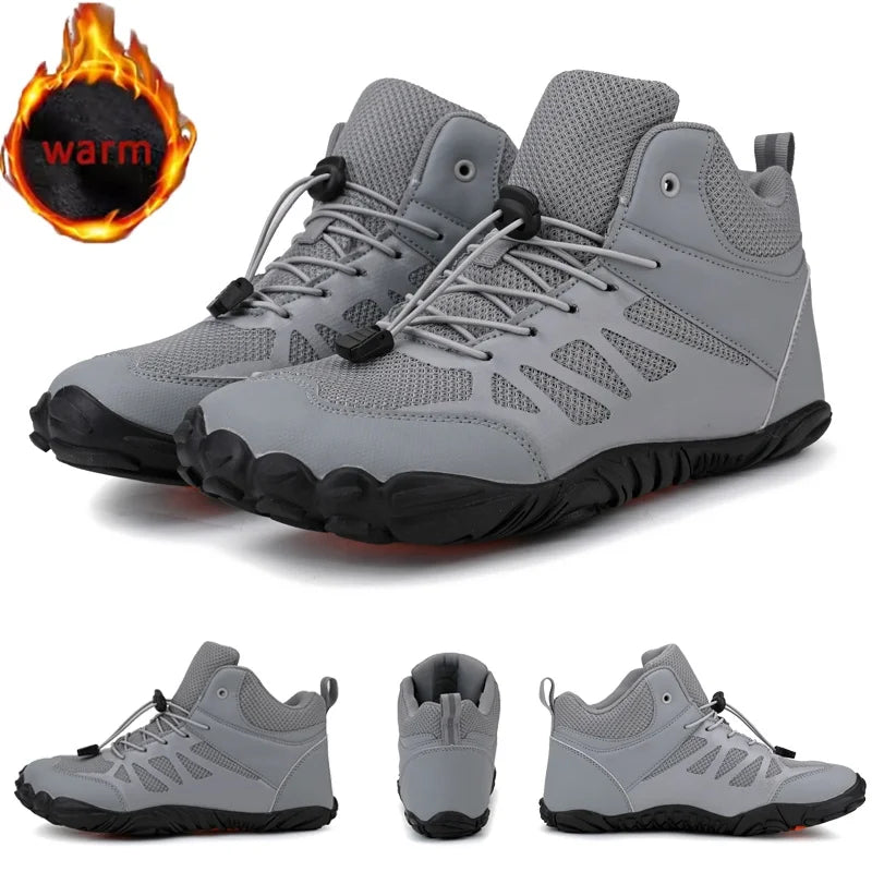 Barefoot Hiking Boots – Men’s Waterproof Outdoor Sneakers