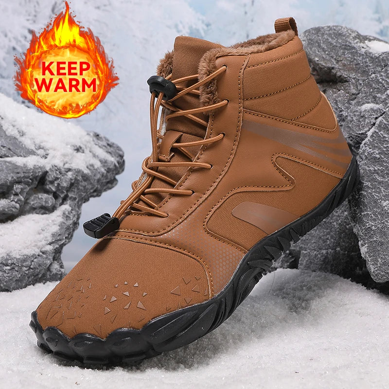 Barefoot Plush Winter Hiking Boots Unisex