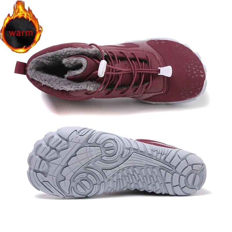 Barefoot Plush Winter Hiking Boots Unisex
