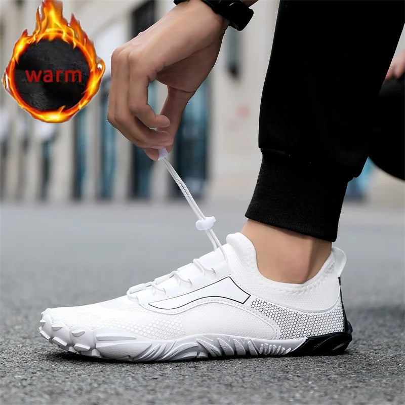 Barefoot Five Fingers Winter Sneakers Men Women