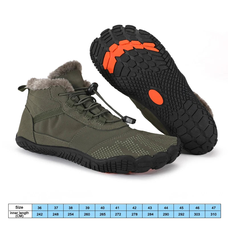 Barefoot Winter Snow Boots Men and Women