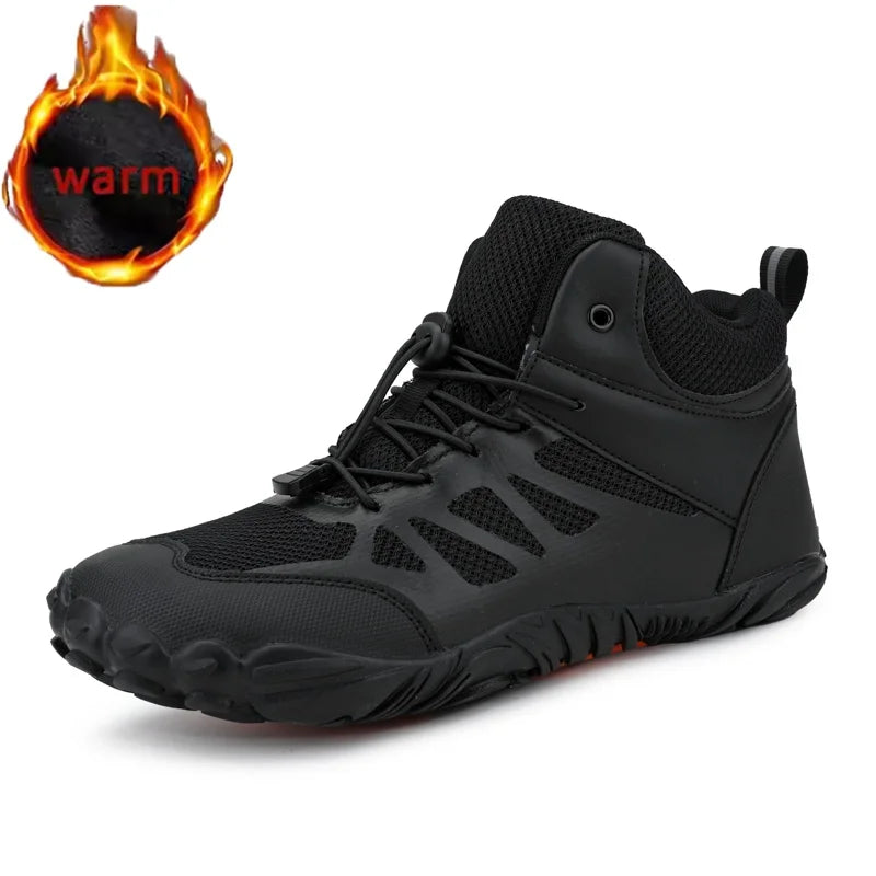 Barefoot Hiking Boots – Men’s Waterproof Outdoor Sneakers