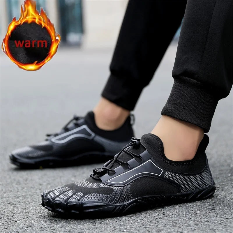 Barefoot Five Fingers Winter Sneakers Men Women