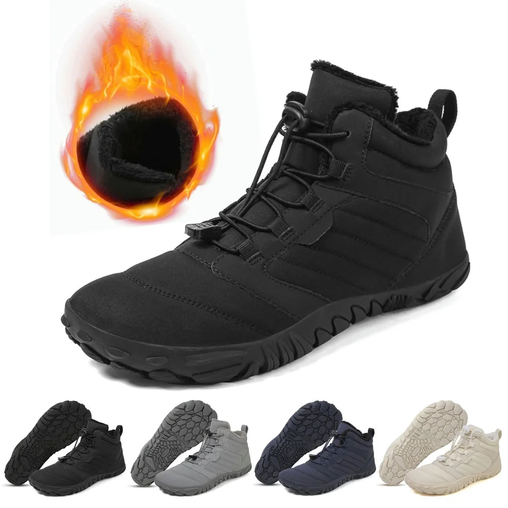 Winter Thermal Barefoot Hiking Boots