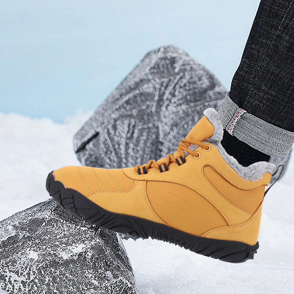 Winter Wide Toe Barefoot Boots Unisex