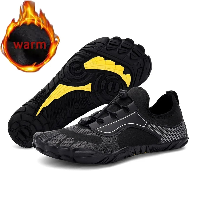 Barefoot Five Fingers Winter Sneakers Men Women