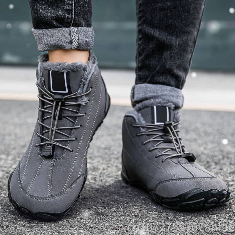 Barefoot Winter Snow Boots – Waterproof Hiking Sneakers