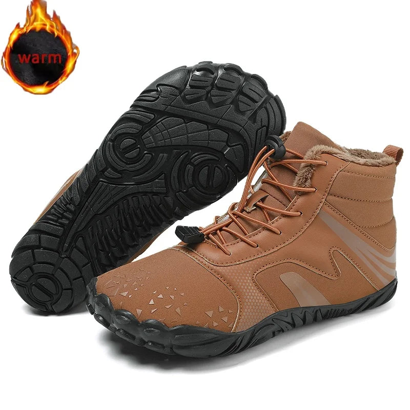 Barefoot Plush Winter Hiking Boots Unisex